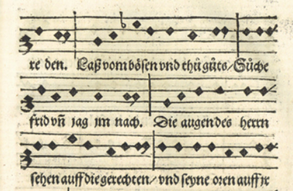 Extract from Luther's German Mass of 1526