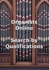 Search for an organist by qualifications